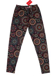 Modelo: Negro Pantalones Hippie Harem Boho - Pantalón hippie tipo PASN22 - Modelo Negro