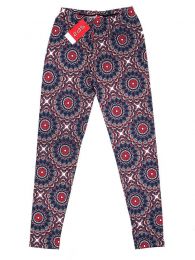 Modelo: Azul Pantalones Hippies Harem Boho - Pantalón hippie tipo PASN24 - Modelo Azul
