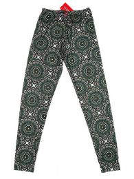 Modelo: Verde Pantalones Hippies Harem Boho - Pantalón hippie tipo PASN24 - Modelo Verde