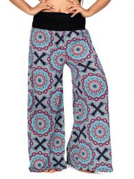 Detalle no seleccionable para compra Pantalones Hippie Harem - Pantalón de pata amplia PASN26.