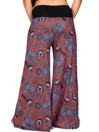 Detalle no seleccionable para compra Pantalones Hippies Harem Boho - Pantalón de pata amplia PASN27.