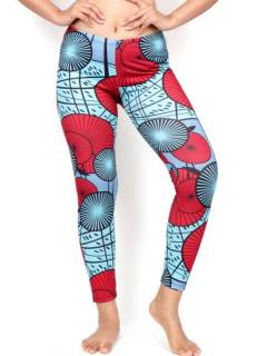 Pantalon leggins Hippie estampado Etnico PASN35 para comprar al por mayor o detalle  en la categoría de Ropa Hippie de Mujer Artesanal | ZAS.