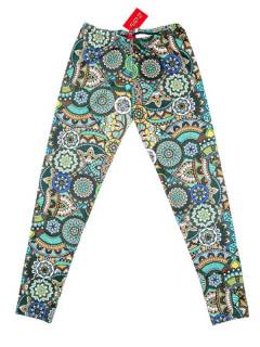 Modelo: Verde Pantalones Hippies Harem Yoga - Pantalón hippie tipo PASN39 - Modelo Verde