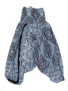 Pantalones Hippie Harem - Pantalón hippie ancho PAVA03 - Modelo Gris