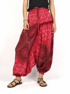Pantalón Aladin estampado Etnico,  para comprar al por mayor o detalle  en la categoría de Ropa Hippie de Mujer Artesanal | ZAS. [PAVA03]