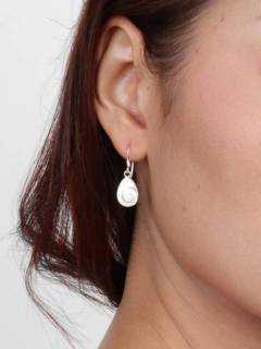 Detalle no seleccionable para compra Ojo de Shiva - Plata - Pendientes fabricados en plata PEOJ04.