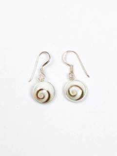 Detalle no seleccionable para compra Ojo de Shiva - Plata - Pendientes fabricados en plata PEOJ11.