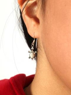 Detalle no seleccionable para compra Ojo de Shiva - Plata - Pendientes fabricados en plata PEOJ15.
