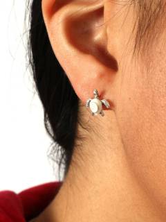 Detalle no seleccionable para compra Ojo de Shiva - Plata - Pendientes fabricados en plata PEOJ16.