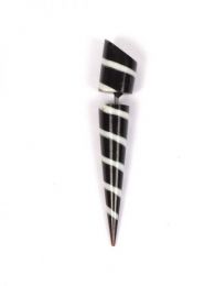 Pincho falso dilatador cuerno y hueso, para comprar al por mayor o detalle.[PIFL01T]