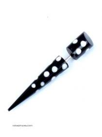 Pincho falso dilatador cuerno y hueso,  para comprar al por mayor o detalle  en la categoría de Bisutería y Plata Hippie Artesanal | ZAS. [PIFL01T]