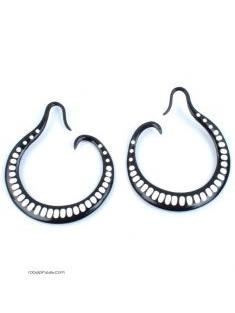 Detalle no seleccionable para compra Pendientes Hippie - Etnicos - Pendientes cuerno y hueso PIFL13.