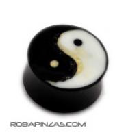 Plug cuerno y hueso ying yang grande, para comprar al por mayor o detalle  en la categoría de Bisutería y Plata Hippie Artesanal | ZAS.[PIPU10B]