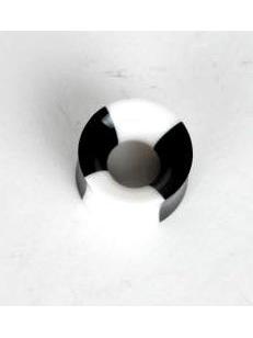 Plug túnel cuerno y hueso bicolor, para comprar al por mayor o detalle.[PIPU21B]