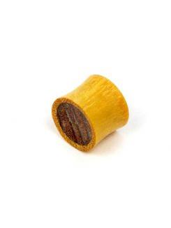 Detalle no seleccionable para compra Plugs Madera Cuerno Hueso - plug dilatador combinación PIPUM14A.