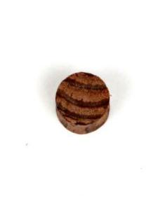 Plug dilatador de madera de coco, para comprar al por mayor o detalle.[PIPUM16B]