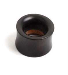 Plug tunel medidas de 14 a 22mm, mezcla de madera negra y coco, PIPUMD02B para comprar al por mayor o detalle  en la categoría de Dilatadores y Plugs Cuerno y Hueso | ZAS Tienda Hippie.
