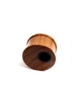 Plugs Madera Cuerno Hueso - plug de 4 a 12mm madera con PIPUMD04A.