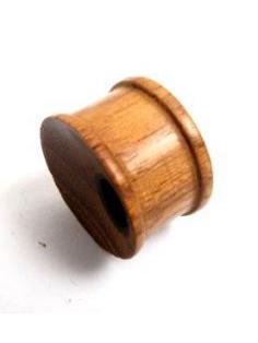 Plug túnel lateral dos maderas. Plugs Madera Cuerno Hueso para comprar al por mayor o detalle  en la categoría de Dilatadores y Plugs Cuerno y Hueso | ZAS Tienda Hippie.  [PIPUMD04B]