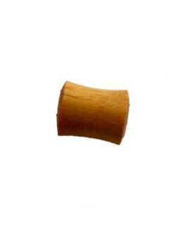 Plugs Madera Cuerno Hueso - Plug de 4 a 12mm, madera clara- PIPUMD07A.