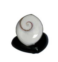 ZAS robapinzas.com | Anillo de plata Ojo de Shiva oval en punta, tamaño medio