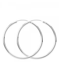 Aros plata de ley 35mm,  para comprar al por mayor o detalle  en la categoría de Bisutería y Plata Hippie Artesanal | ZAS. [PLAR35]
