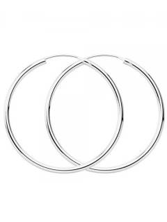 Aros plata de ley 40mm, para comprar al por mayor o detalle.[PLAR40]