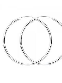 Aros plata de ley 55mm, para comprar al por mayor o detalle.[PLAR55]
