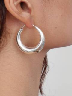 Detalle no seleccionable para compra Aros y Pendientes Plata - Par de aros de plata de ley PLARP35.