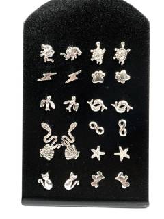  Pendiente de Plata Motivos Variados - Tuerca para comprar al por mayor o detalle  en la categoría de Bisutería y Plata Hippie Artesanal | ZAS  [PLPT01-A] .