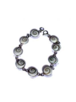 ZAS robapinzas.com | Pulsera plata, Ojo de Shiva, oval