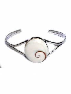 ZAS robapinzas.com | Pulsera plata ojo de shiva, tipo bangle