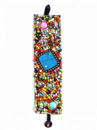 Pulsera étnica ancha multi cuentas PUAB05 para comprar al por mayor o detalle  en la categoría de Bisutería y Plata Hippie Artesanal | ZAS.