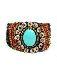 Detalle no seleccionable para compra Pulsera realizada con multiples detalle del producto