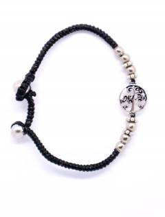 Modelo: Negro Pulseras Artesanía - Pulsera PUAM03-P - Modelo Negro