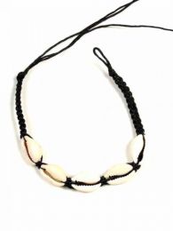 Detalle no seleccionable para compra Pulseritas Hippie Eco - Pulsera conchas regulable, PUBI02.