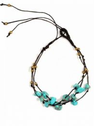 Detalle no seleccionable para compra Pulseras Hippie Etnicas - pulsera multivuelta realizada PUBI04.
