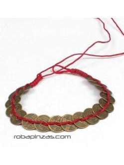 Detalle no seleccionable para compra Pulseritas Eco - Pulsera monedas de la suerte, PUBI05.