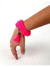 Detalle no seleccionable para compra Outlet Bisutería hippie - pulsera gruesa de hilo multivuelta PUBOU06.