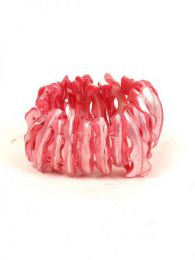 Pulseras - Pulsera elástica conchas PUCB02 - Modelo Rosa