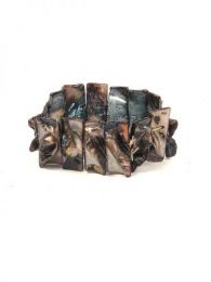 Modelo: Negro Pulseras - Pulsera elástica conchas PUCB03 - Modelo Negro