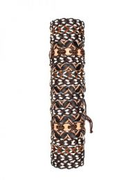 Modelo: Negro pulseras hippies multicolores, Mod Negro