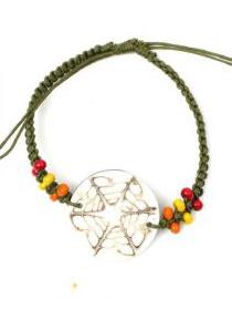 Pulsera hippie macramé conchas.,  para comprar al por mayor o detalle  en la categoría de Bisutería y Plata Hippie Artesanal | ZAS. [PUCPU1]