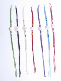 Detalle no seleccionable para compra pulserita algodón macramé detalle del producto