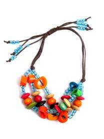 Modelo: Turquesa Pulseras - Pulsera hippie hecha a mano PUFA01 - Modelo Turquesa