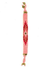 Modelo: Rosa cl Pulseras - Pulsera hippie étnica PUHA02 - Modelo Rosa cl