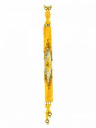 Pulseras - Pulsera hippie étnica PUHA02 - Modelo Amarillo