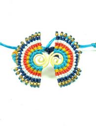 Modelo: Azul bl Pulsera hippie étnica Mod Azul bl
