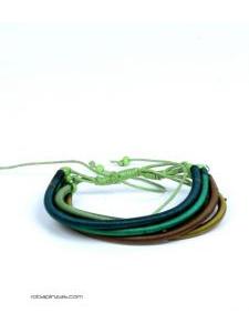 Modelo: M2 Pulseras - Pulsera algodón rígida PULI01 - Modelo M2