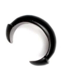  Pulsera bangle madera tallada con terminales en forma de seta para comprar al por mayor o detalle  en la categoría de Bisutería y Plata Hippie Artesanal | ZAS  [PUMD14] .